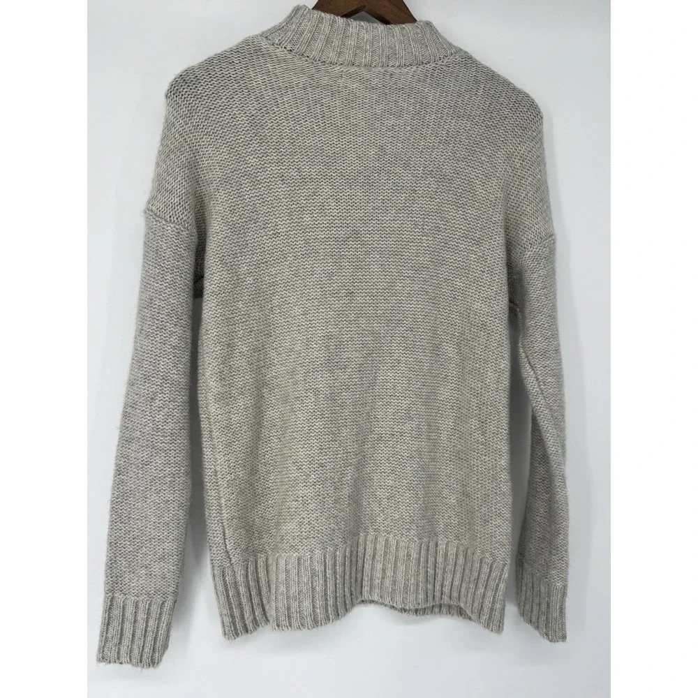 Banana Republic Factory Cable Knit Women's Beige Sweater XS‎ Open Knit Soft